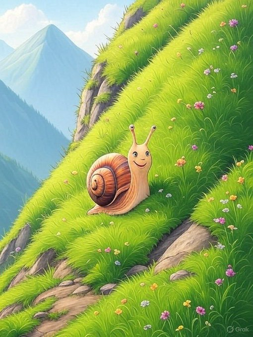 When the recipe is perfect you don’t rush it

$snail takes time to cook and every candle proves it

Patience pays and the slow runner is about to leave the rest behind