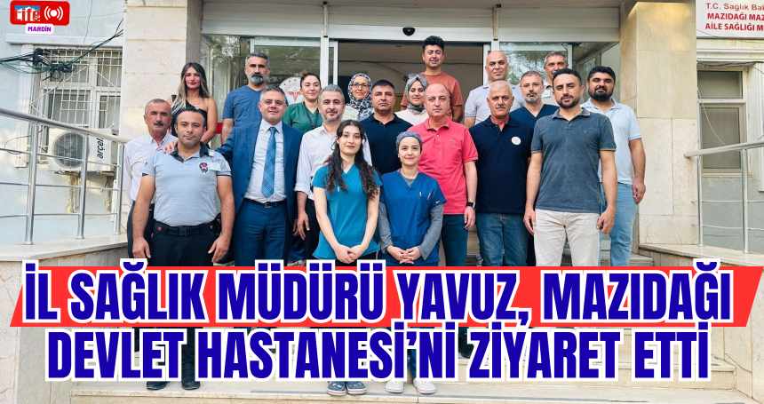Mardin Life (@mardingeziyorum) on Twitter photo İl Sağlık Müdürü Yavuz, Mazıdağı Devlet Hastanesi’ni ziyaret etti
mardinlife.com/mardin/il-sagl…
<a href="/drsaffet/">Saffet Yavuz</a> <a href="/mardinilsaglik/">Mardin İl Sağlık Müdürlüğü</a> İl Sağlık Müdürü Yavuz, Mazıdağı Devlet Hastanesi’ni ziyaret etti
mardinlife.com/mardin/il-sagl…
<a href="/drsaffet/">Saffet Yavuz</a> <a href="/mardinilsaglik/">Mardin İl Sağlık Müdürlüğü</a>