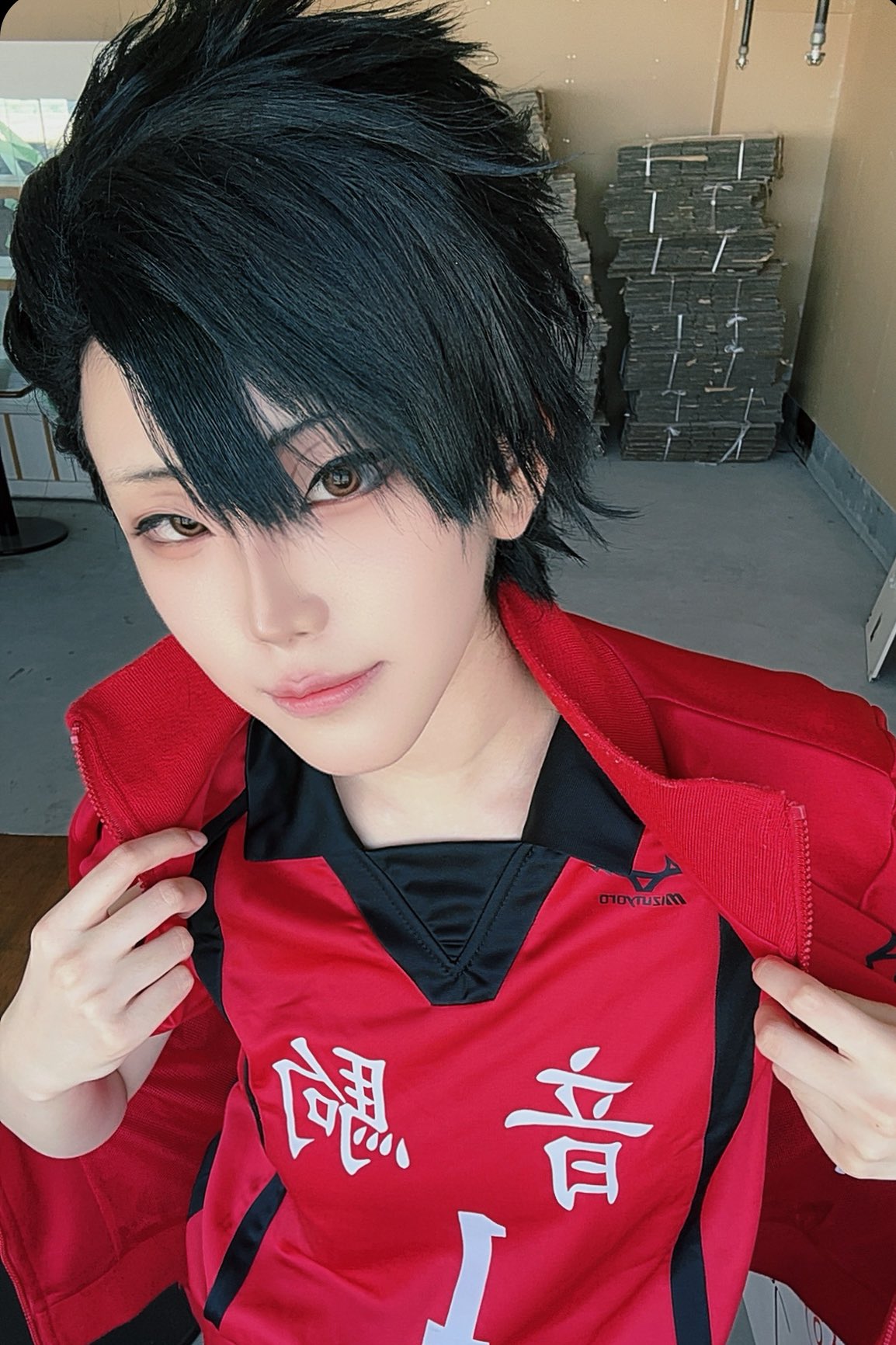 【値下げ要相談】HQ!! ハイキュー‼︎ 黒尾鉄朗　コスプレ　一式 値下げ要相談】HQ!! ハイキュー‼︎ 黒尾鉄朗 コスプレ 一式