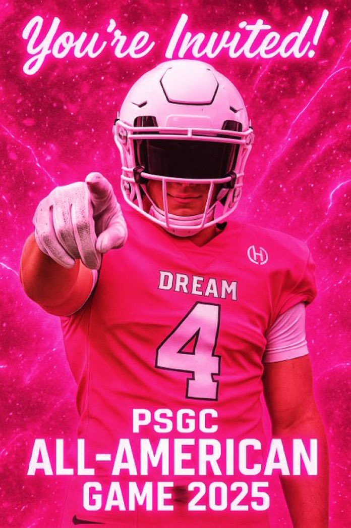 Andrew Smith (@andrewdewsmith) on Twitter photo Blessed to receive an invite to the <a href="/PSGC2024/">🍑Peach State Gridiron Classic All-American Game🍑</a> All American Game!
<a href="/CoachDaniels06/">Coach Daniels</a> <a href="/RecruitNE_GA/">RecruitNE_GA</a> Blessed to receive an invite to the <a href="/PSGC2024/">🍑Peach State Gridiron Classic All-American Game🍑</a> All American Game!
<a href="/CoachDaniels06/">Coach Daniels</a> <a href="/RecruitNE_GA/">RecruitNE_GA</a>