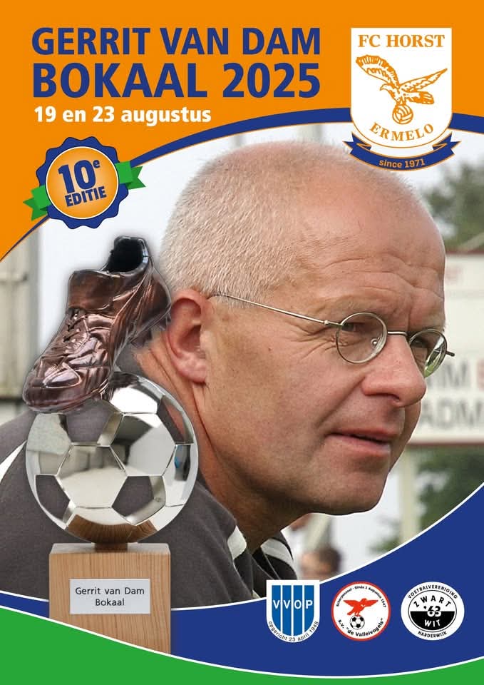 In het kader van de Gerrit van Dam Bokaal, wordt vanavond om 19.30 uur afgetrapt tegen Valleivogels.