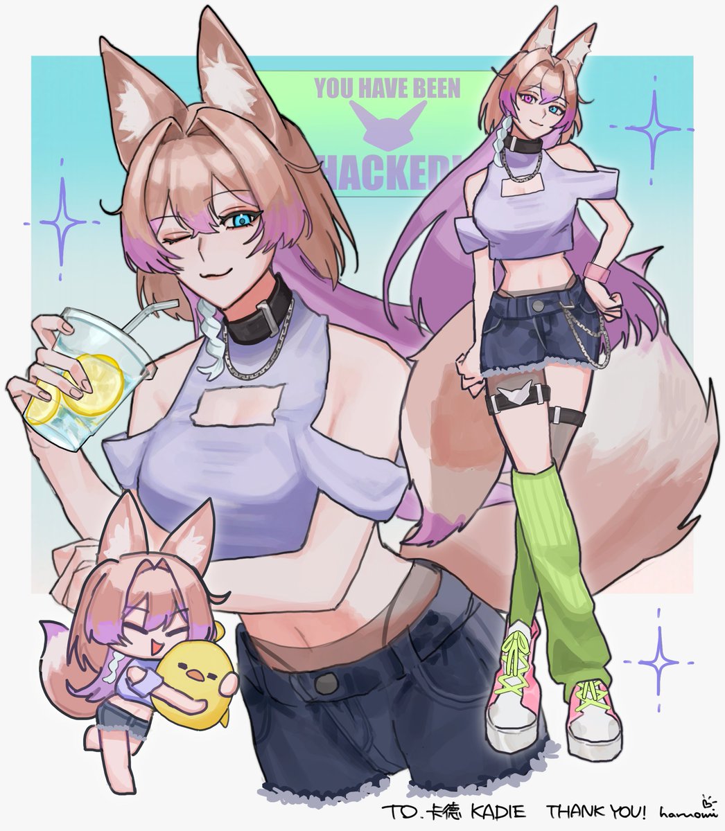 It's been awhile , a reintroduction is in order! 

🌷 I’m Kadie, the infamous troublemaker! 
🌺Certified Freak + Silly Gremlin
🌼Oshi Marks (💐🐣)
+ Credits Below !

♡ / ↻ appreciated!
#VTuber #ENVtuber #VTuberCommunity