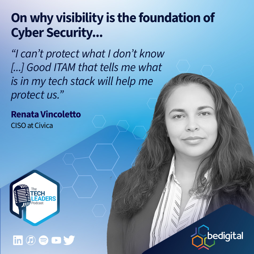 TechLPodcast's tweet image. You can’t defend what you can’t see👀 

@CivicaUK ’s CISO @RVincoletto joins @Garethbedigital on The Tech Leaders Podcast to share why ITAM is a critical layer of protection for every org.

🎧Listen here: bedigitaluk.com/podcast

#CyberSecurity #ITAM #CISO