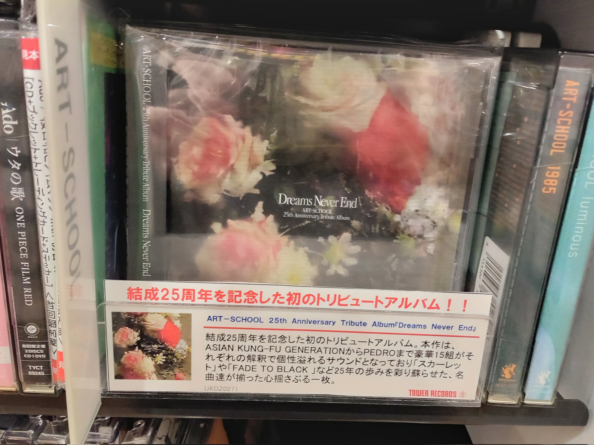 Art-school CDセット　まとめ売り　アルバム8枚 ART-SCHOOLトリビュートアルバム発売記念特番」告知ビジュアル