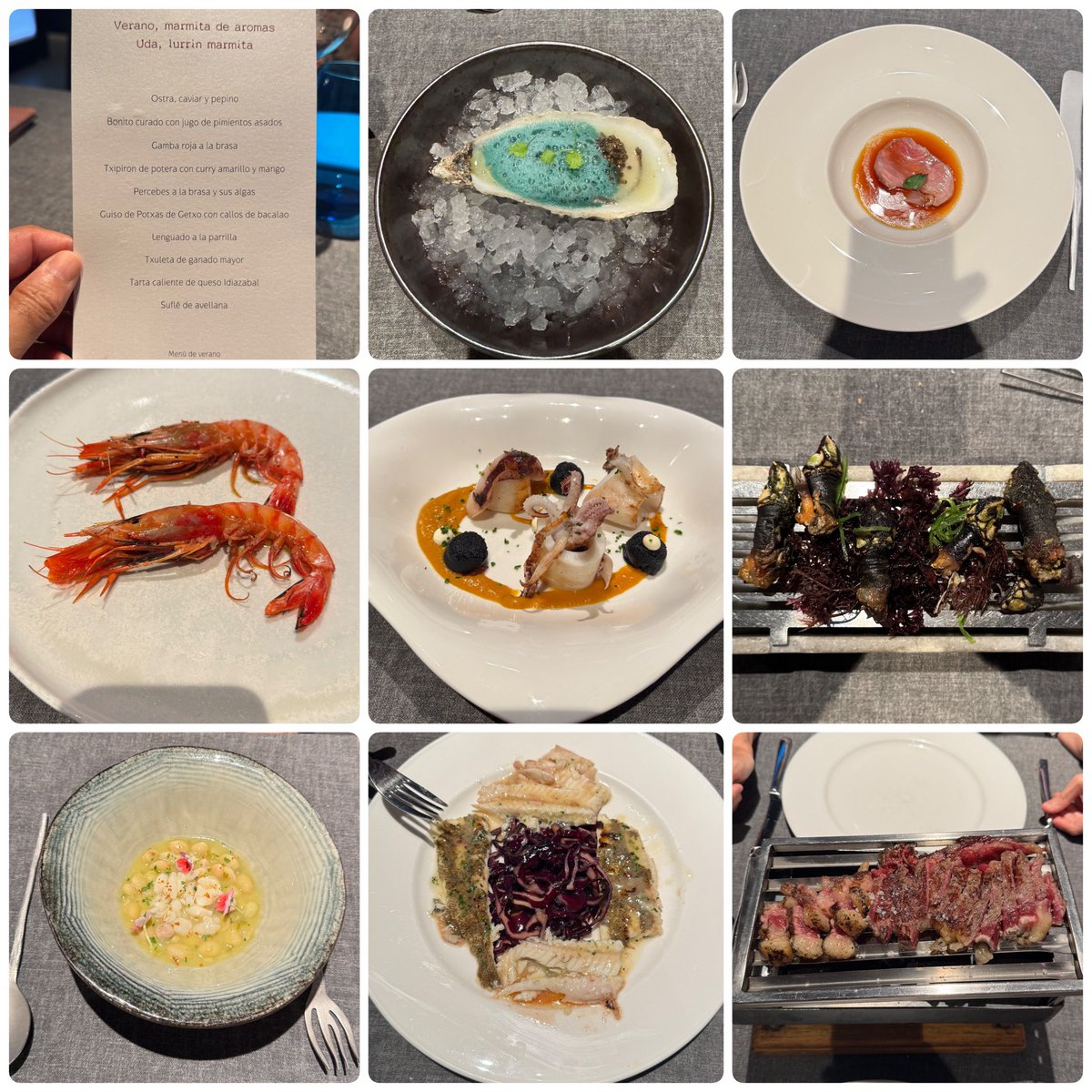Dolce & Gabarra (@totemhawer) on Twitter photo Para refugiarnos de la lluvia ayer fuimos a comer el menú degustación de <a href="/porruerestauran/">Restaurante Porrue</a> Así, como si llueve todos los días #AsteNagusia2025 Para refugiarnos de la lluvia ayer fuimos a comer el menú degustación de <a href="/porruerestauran/">Restaurante Porrue</a> Así, como si llueve todos los días #AsteNagusia2025