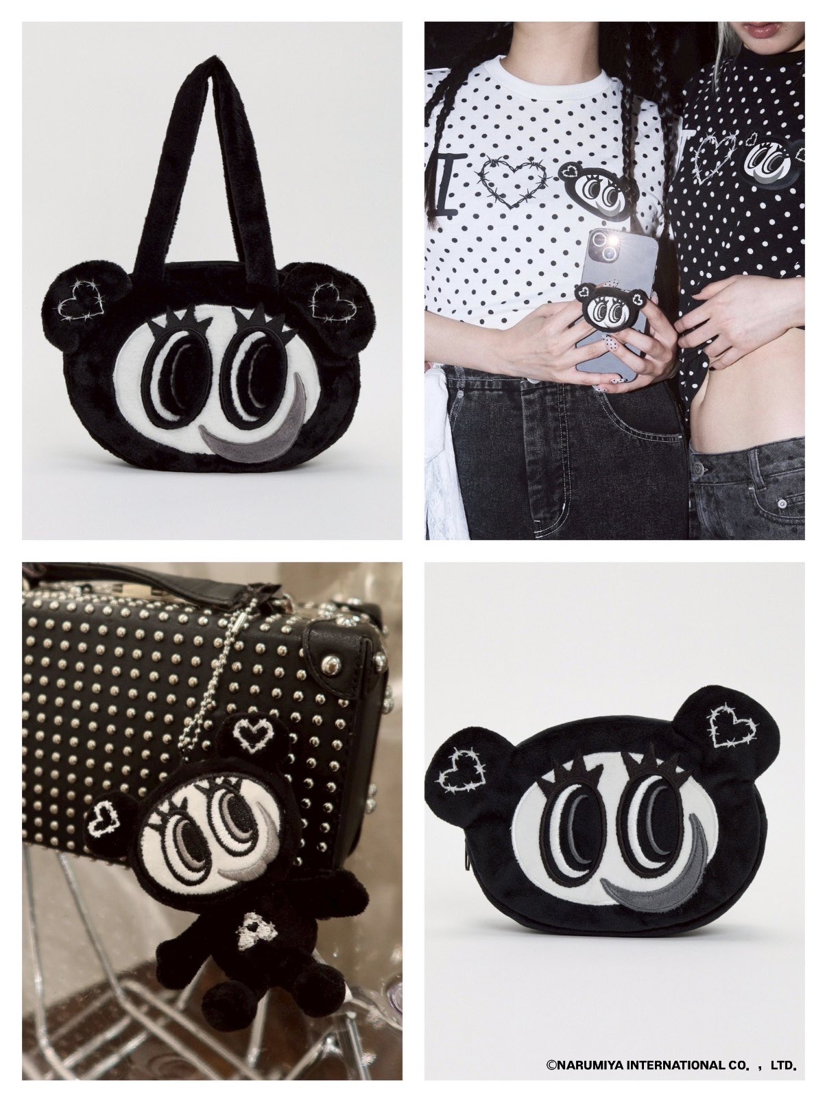 新品タグ付き❤︎エンジェルブルー❤︎中村くん総柄❤︎ボストンバッグ