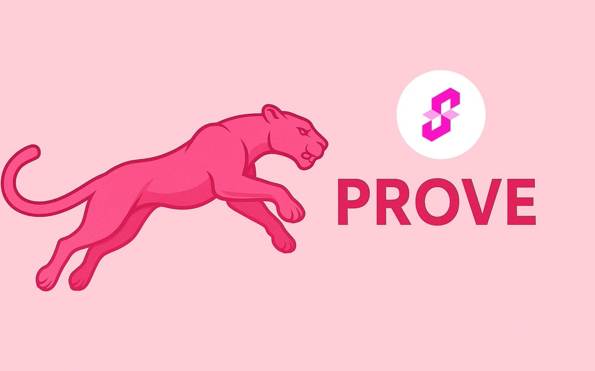 Succinct Labs just took a huge step forward  $PROVE is now live on Binance, and it officially kicks off a new chapter for zero-knowledge tech.

Unlike many new listings, $PROVE already has real traction:

→ 1.3M proofs generated
→ $4B+ secured
→ SP1 zkVM powering chains like