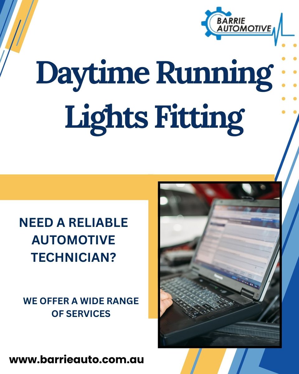 barrieauto1's tweet image. Stand out with Barrie Automotive’s Daytime Running Lights Fitting—boost safety and style in one go. From plug-and-play to custom fits, we enhance visibility and give your car a modern edge. Shine brighter every drive. Visit: barrieauto.com.au
#DaytimeRunningLights