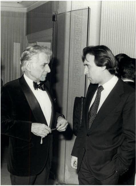 Leonard Bernstein e Claudio Abbado