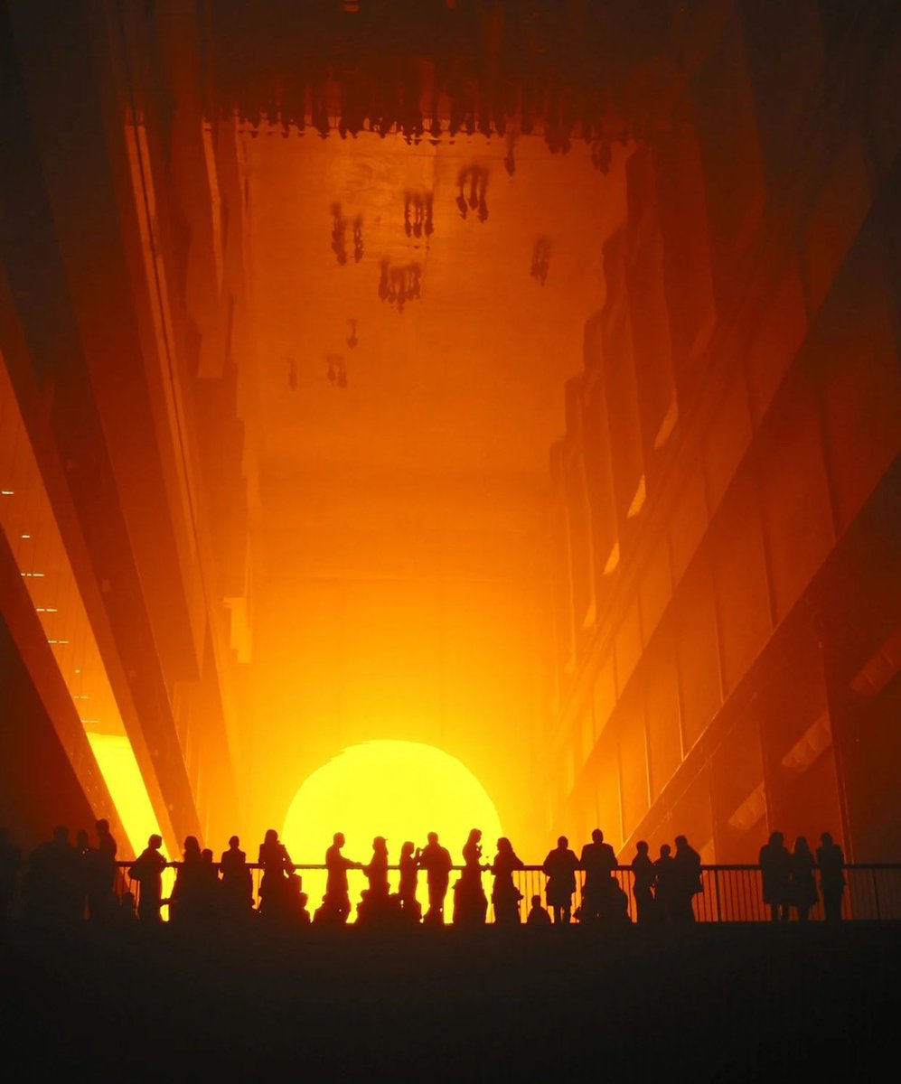 The Weather Project art installation by Olafur Eliasson

Tate Modern, London (2003)