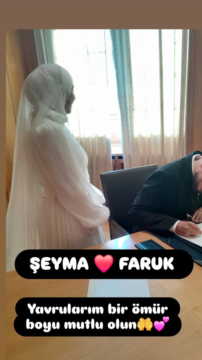 ZeynepDilmac's tweet photo. Ya canım yavrularım evliliğe giden ilk adımı attılar elhamdülillah https://t.co/Nzx6pURbt1
