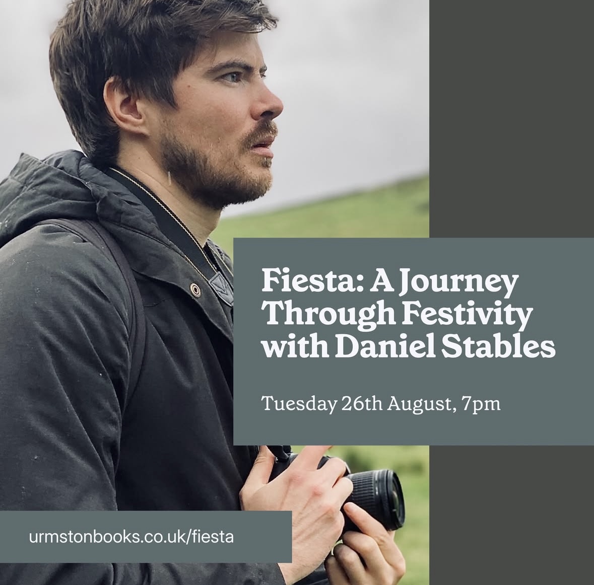 Daniel Stables (@danstables) on Twitter photo Manchester folks! Next Tuesday evening I’ll be talking at the brilliant <a href="/urmstonbooks/">Urmston Books and Board Games</a> about my new book Fiesta, travel, and what the world’s wildest festivals can teach us about human nature.
Tickets here:
urmstonbooks.co.uk/fiesta Manchester folks! Next Tuesday evening I’ll be talking at the brilliant <a href="/urmstonbooks/">Urmston Books and Board Games</a> about my new book Fiesta, travel, and what the world’s wildest festivals can teach us about human nature.
Tickets here:
urmstonbooks.co.uk/fiesta