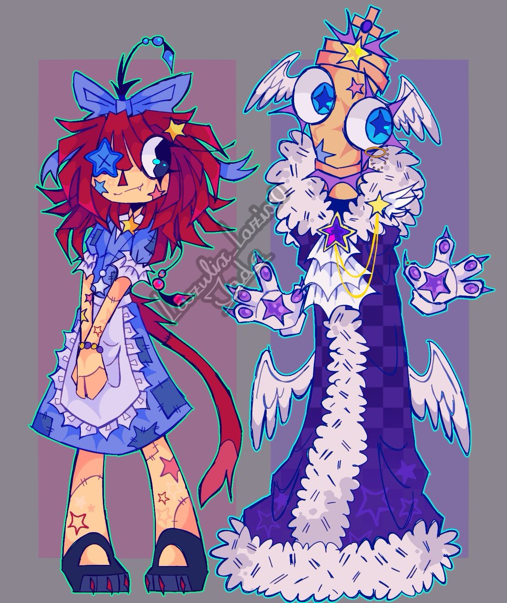lazix_laz0's tweet image. New Redesigns☆ #TADC #TheAmazingDigitalCircus #FanArt