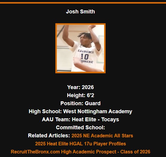 Josh Smith
recruitthebronx.com/index.php/pros…