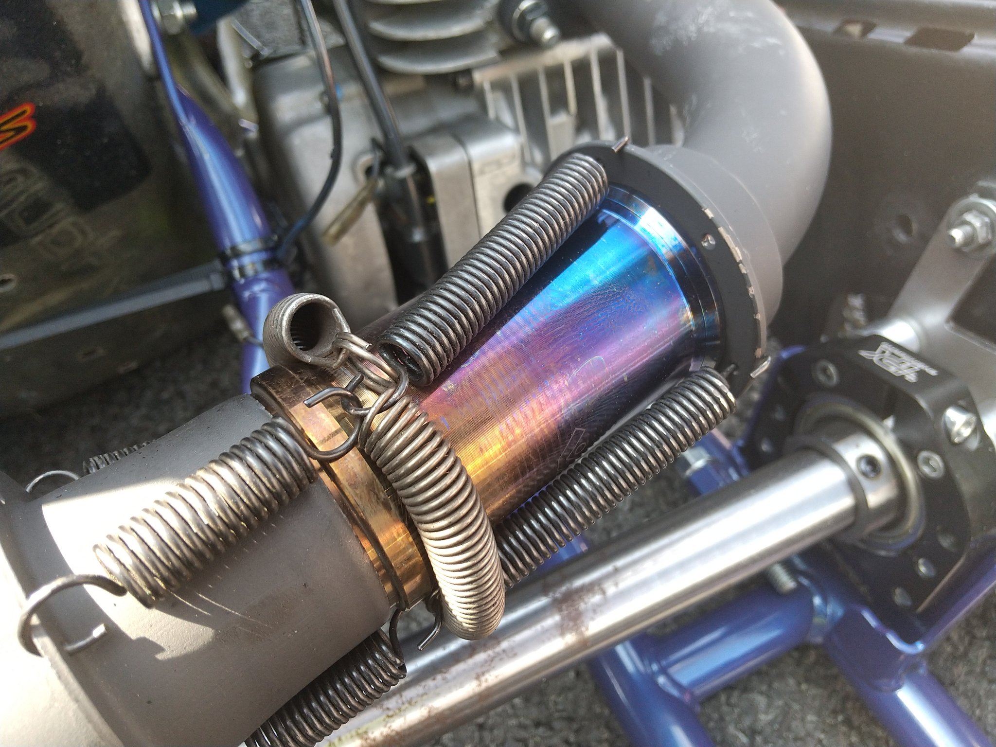 レーシングカート 新品エンジン 補助パーツ付 一式 PRD アバンティ