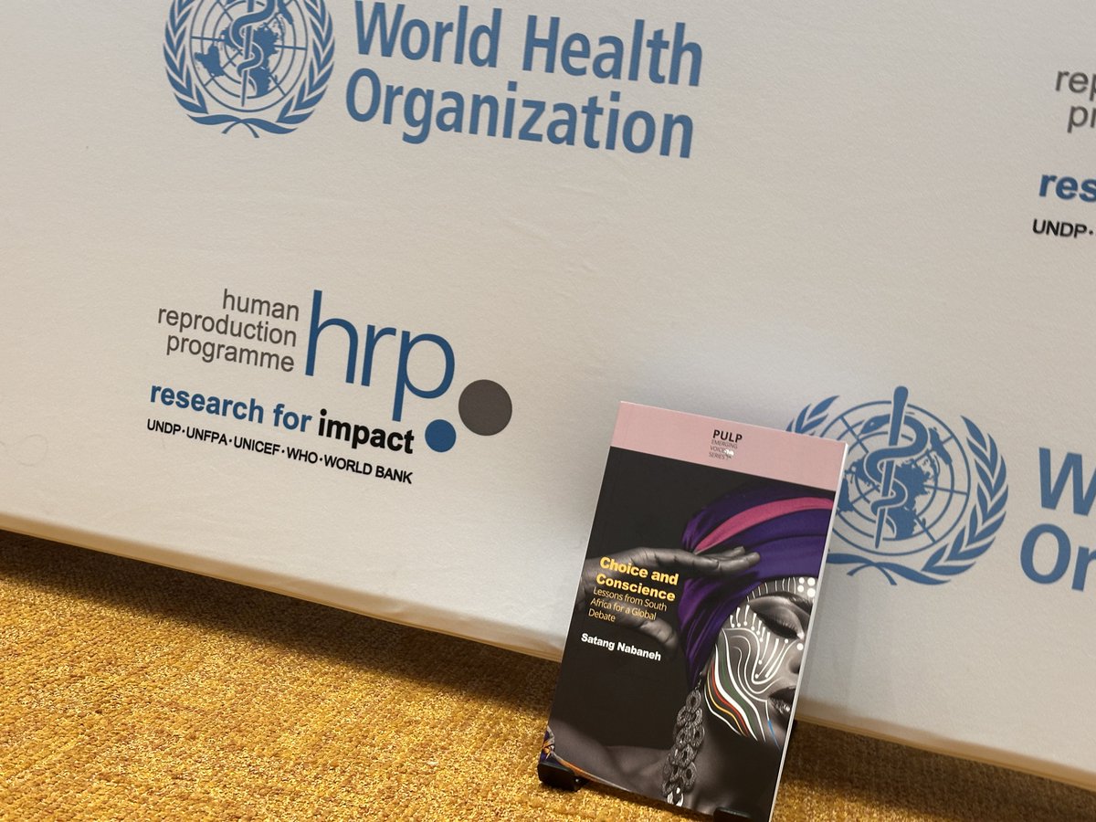 Thrilled to share some personal news: I've been appointed to the Gender and Rights Advisory Panel (GAP) of the WHO Special Programme of Research, Development and Research Training in Human Reproduction (HRP)! 👇🏾