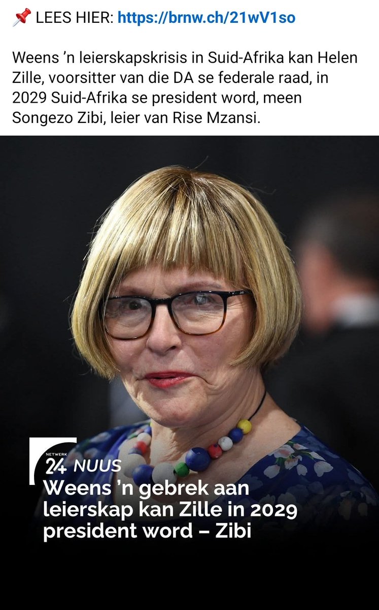 HELEN ZILLE FOR PRESIDENT !

PLEASE REPOST ♻️

Isn't she to old to become president ?

<a href="/AliceVLAuthor/">My Turn - South Africa</a> <a href="/ameri_kaner/">Amerikaner</a> 
<a href="/BoerProject/">Boer Project</a> <a href="/Lebona_cabonena/">Sir Cabonena Alfred</a> 
<a href="/1stgreatwhite/">Hans Coché</a> <a href="/roquefort888/">J. M. Hereword</a> 
<a href="/camjongun14236/">Suid Afrikanis Neanderthalensis</a> <a href="/JKlipspinnekop/">Jan Klipspinnekop</a> 
<a href="/J75908Jonker/">Geben Jonker</a> <a href="/JacqueKruger86/">Jacque🇿🇦🇳🇱</a> 
<a href="/dedicoat1/">Boer</a> <a href="/BoeremeisieToUS/">Boeremeisie To US</a>