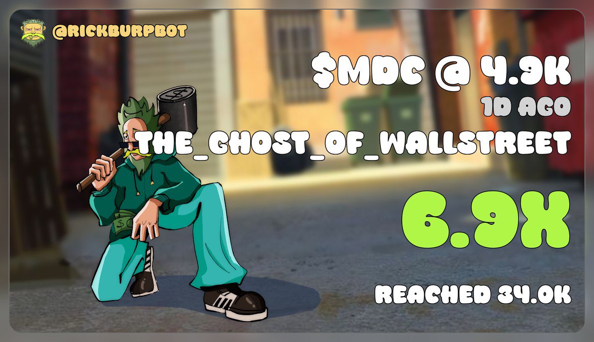 The ghost of wallstreet tweet media