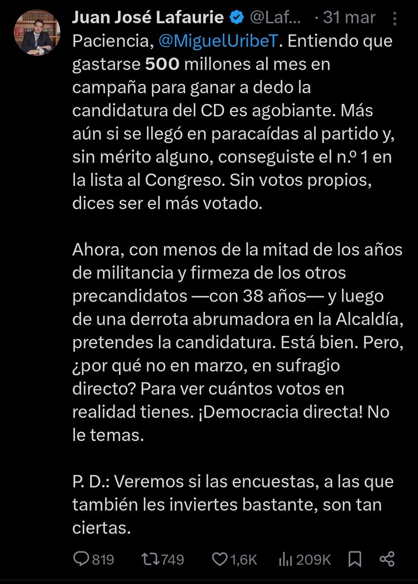 William F. Malaver Q tweet media