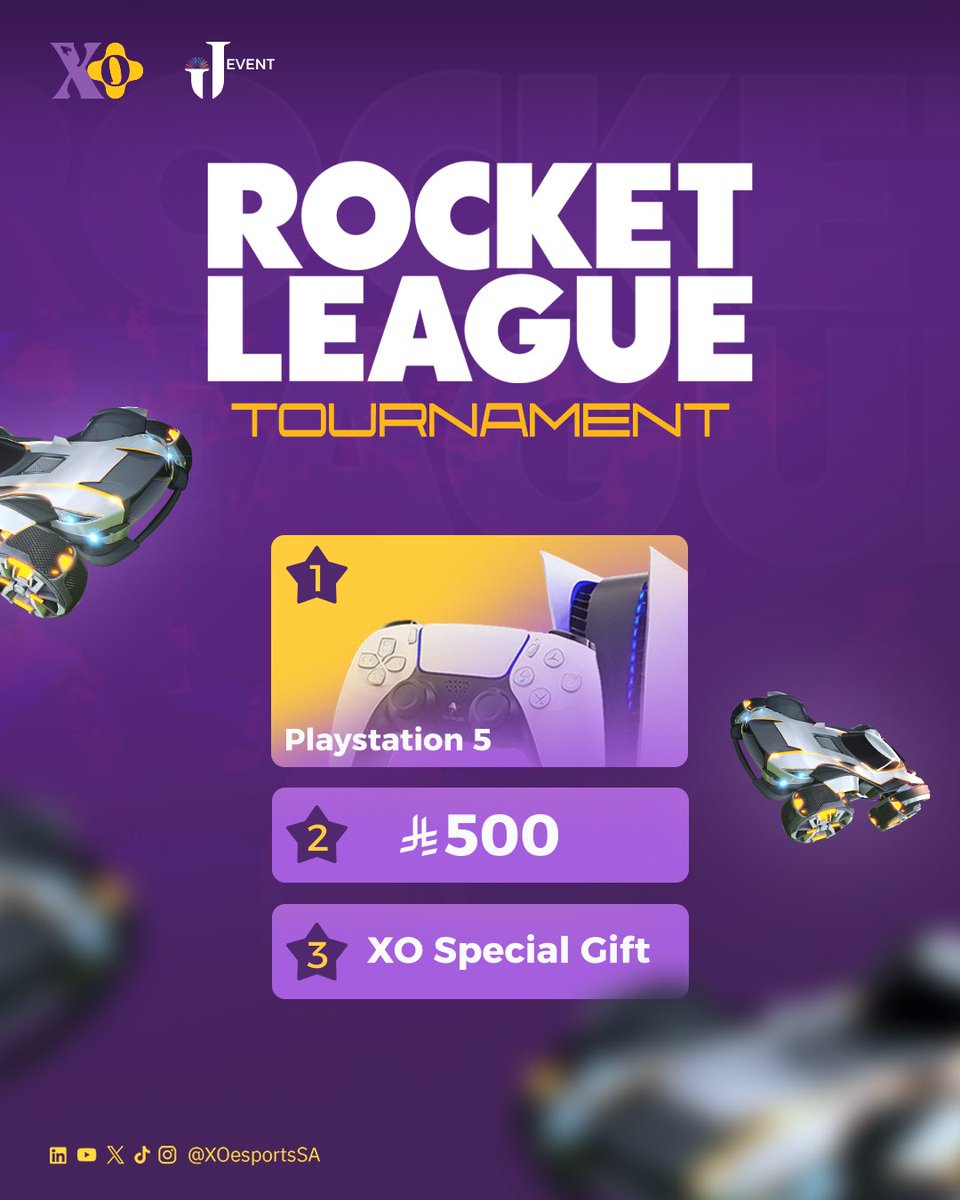 في XO نعيش أجواء كأس العالم للرياضات الإلكترونية 🏆🐆 🚀!

جهزنا لكم بطولتين داخل مقرنا، فرصة التحدي كبيرة والجوائز بانتظاركم 🎁😉

حياكم الله، تعالوا وشاركوا لفرصة الفوز بالجوائز وتحدوا أصدقائكم في أجواء حماسية ما تنسى🤩!

📍: البوليفارد سيتي - منطقة صناع المحتوى
⏰: اليوم من