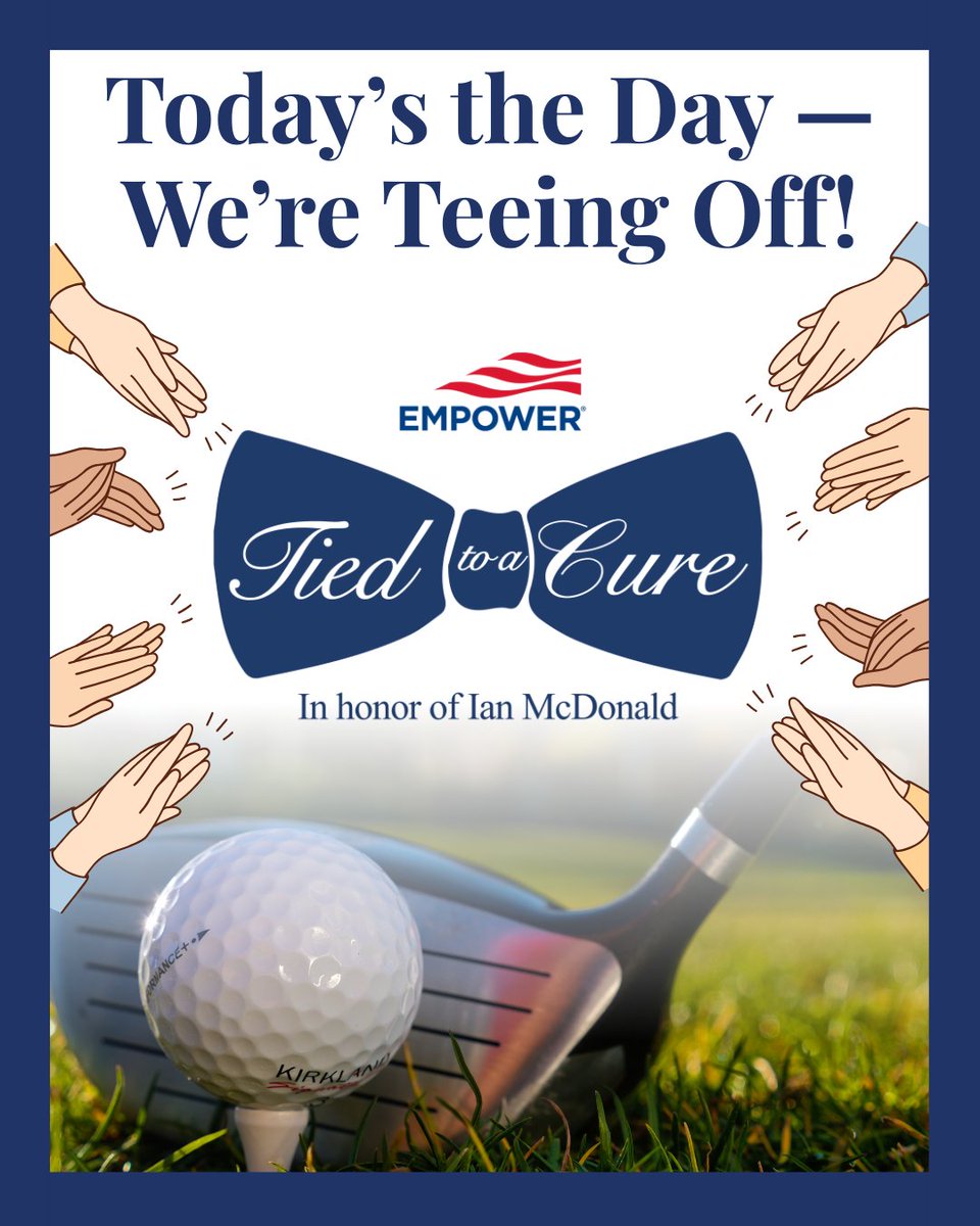 Today is finally the day of our <a href="/EmpowerToday/">Empower</a> Tied to a Cure Golf Tournament presented by REMAX! We’re so excited for the beautiful Sanctuary Golf Course and we are grateful to everyone participating today to support patients living with type 1 diabetes!