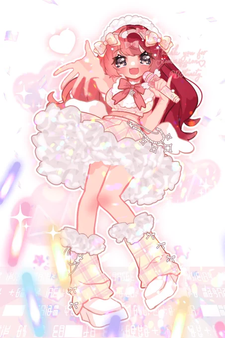 アイドル量産オーダーありがとうございましたこちら新規依頼も受付中です #有償依頼 #イラストオーダー
