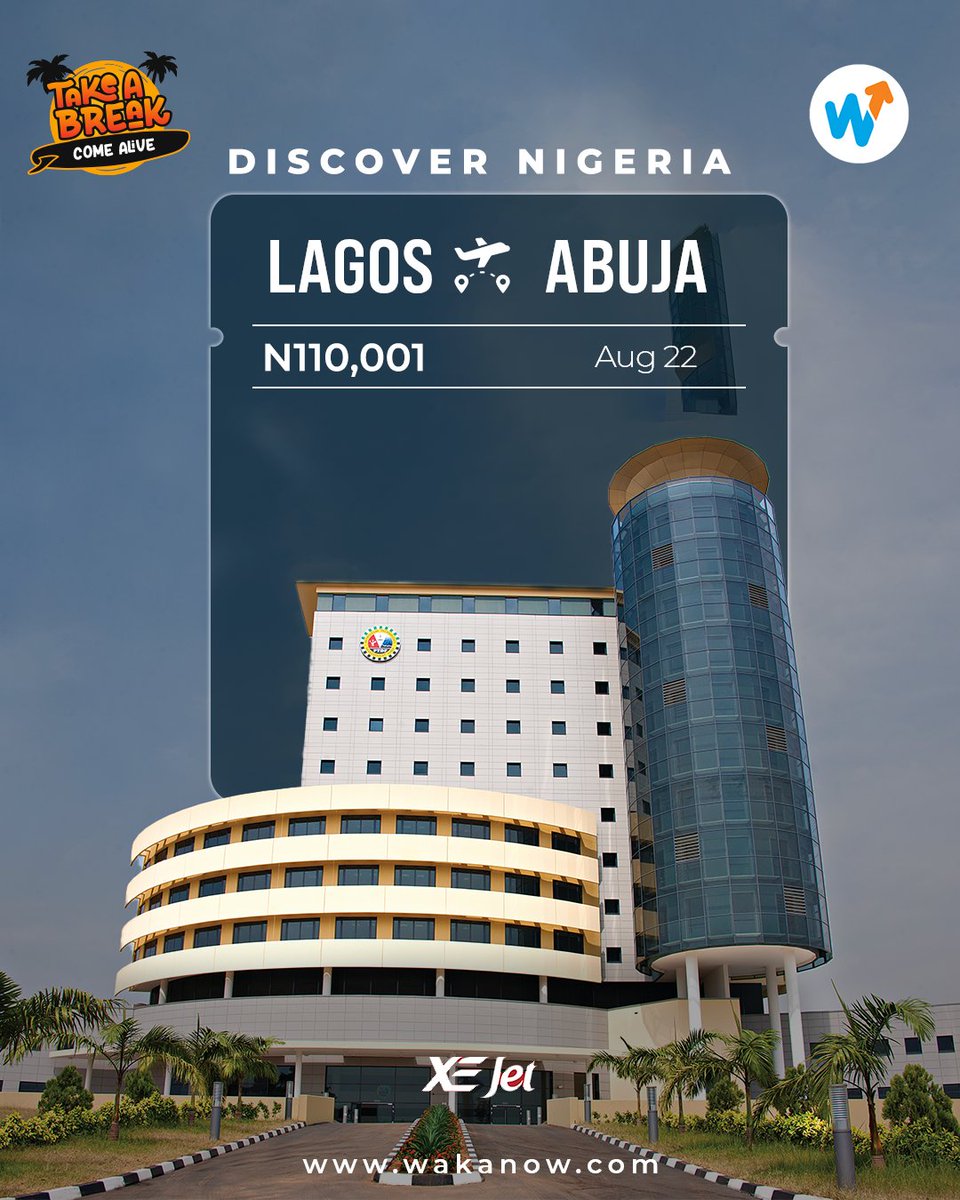 Discover the uniqueness of Naija with our flight offers.

Visit wakanow.com or download the Wakanow App now to book.

Let’s Go!

#wakanow #ComeAlive #discovernaija #Portharcourt #Abuja #Lagos