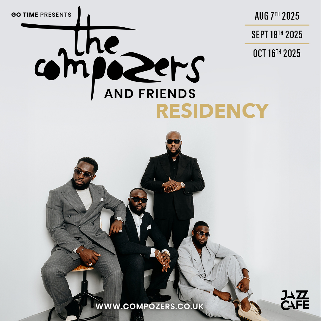 Shoobsonline's tweet image. The Compozers perform live at Jazz Cafe in October. August &amp;amp; September dates sold out, secure your last chance for tickets to see the third and final night!
@Compozers