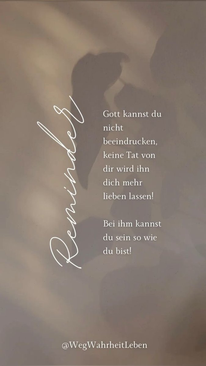 Gottes Segen in einen wundervollen Nachmittag.
🌬💗⚓️🌸