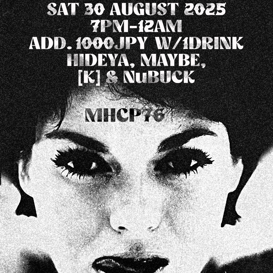 MILEHIGHCLUB202's tweet photo. ーLONG HOT SUMMER 5ー
SAT 30 AUGUST 2025
7PM ～ 12AM
HIDEYA, MAYBE, [K] &amp; NUBUCK
ADD. 1000JPY　w/ 1 DRINK
MILE HIGH CLUB NAMBA (0677107364)
#LHS5 #LongHotSummer5 #newwave #postpunk #indies #electric #synthPop #listeningbar #vinylbar #musicbar #レコードバー #MHCP76 #mhc19082025 https://t.co/rWO9vQfIss