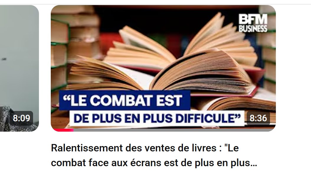 Le timing de Bfm Business est particulièrement remarquable. Démonstration par l'exemple que le combat le plus difficile pour le devenir des livres n'est pas tant contre les écrans que l'analphabétisme