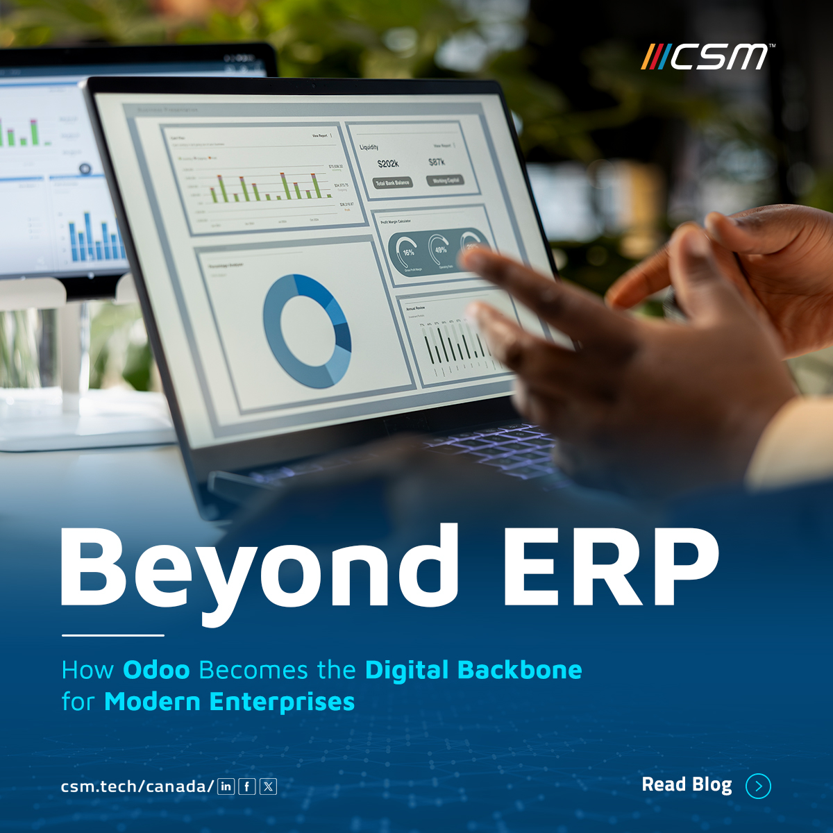 CSMTechCanada's tweet image. Odoo goes beyond ERP — becoming the digital backbone modern enterprises rely on. From #finance to #supply chain to #HR, discover how one platform powers it all.

Read the blog: bit.ly/45kYHUk

#Odoo #EnterpriseTech #OpenSourceERP #ERPModernization #CSM #Canada