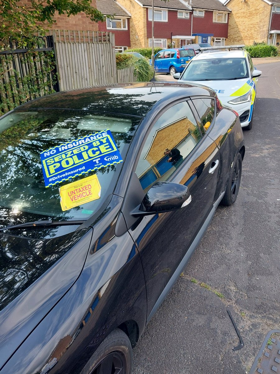 #Team1 sighted this vehicle in #Swanley today. The driver made off before we could speak to them. Our systems are showing it has no MOT, Tax or insurance so if it's yours &amp; you want to pop in &amp; chat about it you know where to find us. Until then, #Seized. #DriveInsured ^SK