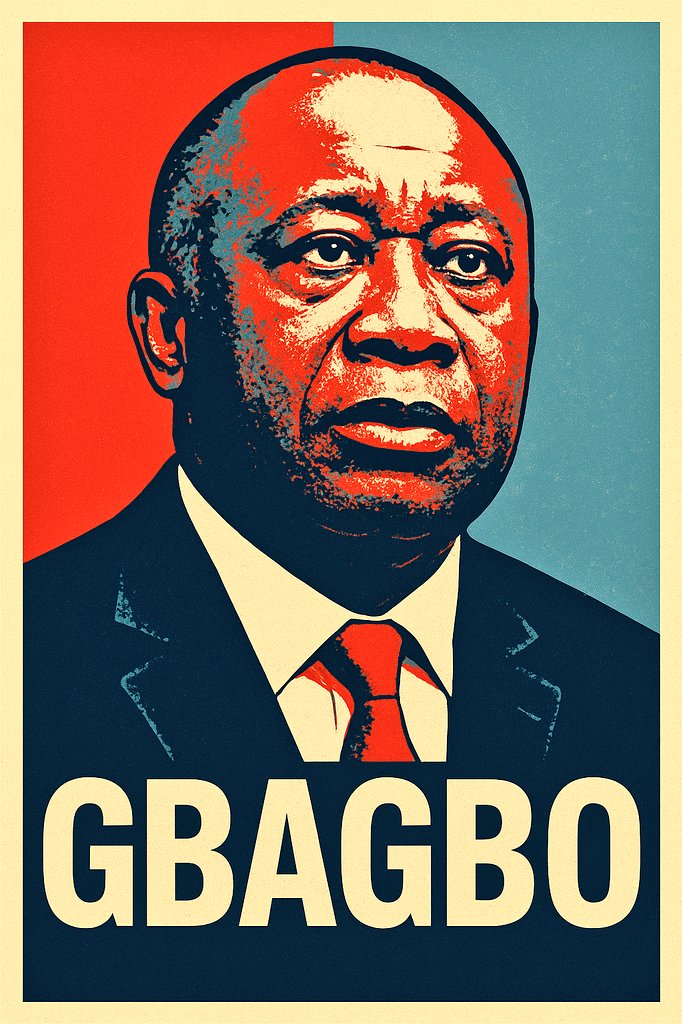 ppa_ci_'s tweet photo. Le président Laurent Gbagbo en 2025  #ppaci #cotedivoire #France https://t.co/73Ilp3FNoa