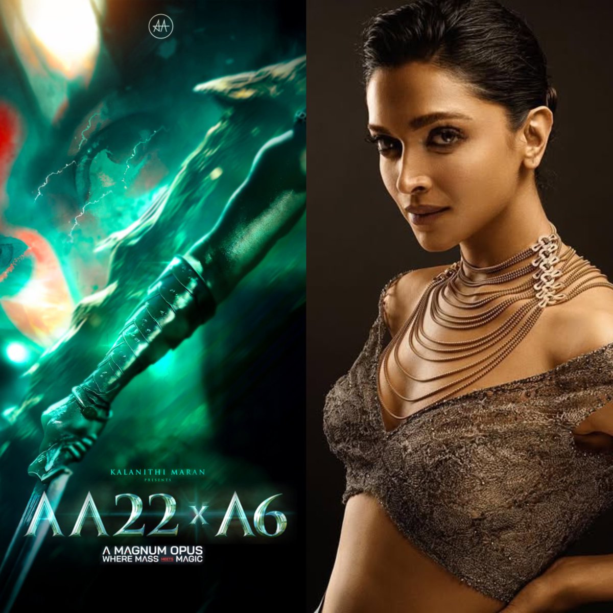 Sumanth (@sumanthoffl) on Twitter photo AA22 🚨: Actress #DeepikaPadukone has allotted 100 days for #AA22. Her portions will begin shooting in Nov. The team has designed a special warrior look and unique weapons for her character 🥶
<a href="/alluarjun/">Allu Arjun</a> <a href="/Atlee_dir/">atlee</a>
<a href="/deepikapadukone/">Deepika Padukone</a> AA22 🚨: Actress #DeepikaPadukone has allotted 100 days for #AA22. Her portions will begin shooting in Nov. The team has designed a special warrior look and unique weapons for her character 🥶
<a href="/alluarjun/">Allu Arjun</a> <a href="/Atlee_dir/">atlee</a>
<a href="/deepikapadukone/">Deepika Padukone</a>