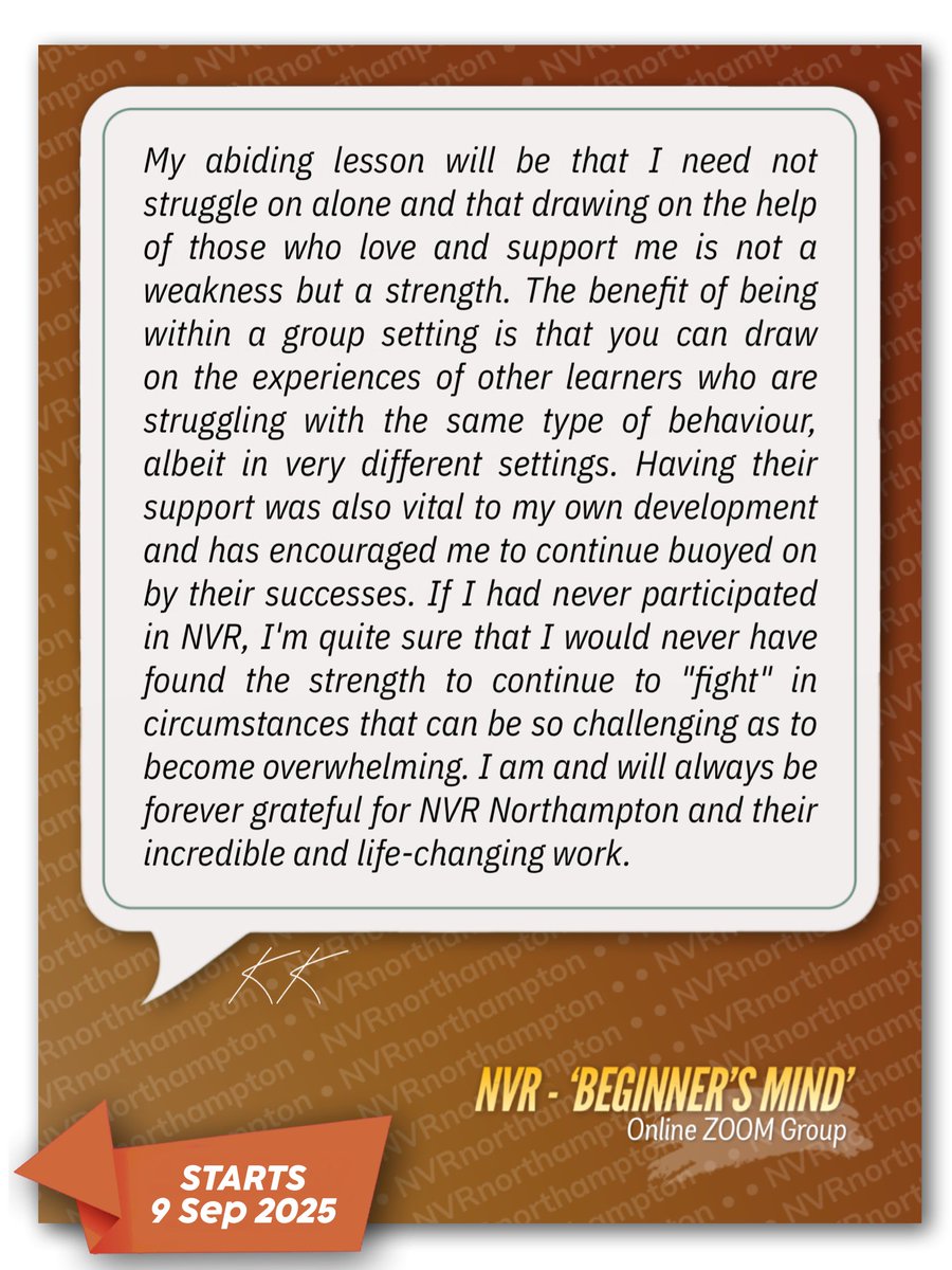 From troubled &amp; troubling tots to teens - from violent, destructive behaviours to anxiety-based controlling &amp; self-injurious behaviours, we’ll equip you with strategies &amp; techniques proven to help where traditional approaches don’t seem to work.

bit.ly/NVR_BM

Join us?