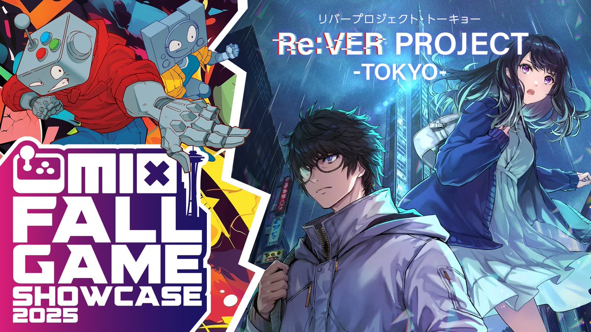 revprt's tweet image. 🎖速報
8/29にシアトルで開催されるMIX Fall Game Showcaseに #リバープロジェクト・トーキョー の出展が決定！
いつも応援ありがとうございます✨

We&apos;re thrilled to announce that Re:VER PROJECT -TOKYO- will be at the MIX Fall Game Showcase @indieexchange on August 29th!!
#IndieGameDevs