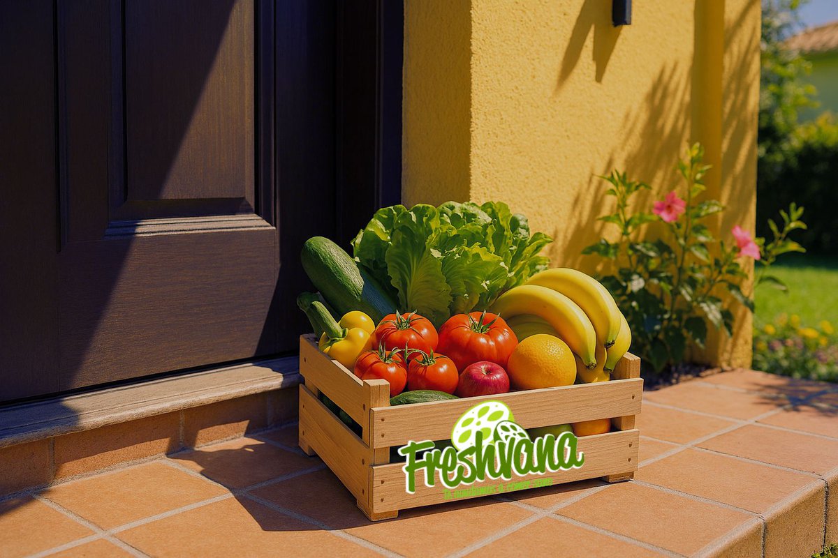 Freshvana_es's tweet photo. Frescura, hasta la puerta de casa 
Con este calor, nada mejor que disfrutar de fruta y verdura sin salir de casa.
Te las llevamos directo a tu puerta. 🥑🍉
👉Haz tu pedido y nosotros nos encargamos del resto.
https://t.co/F6vSzJi1nL

#fruta #verdura #agosto #agostosaludable https://t.co/ksU0zKNwLe