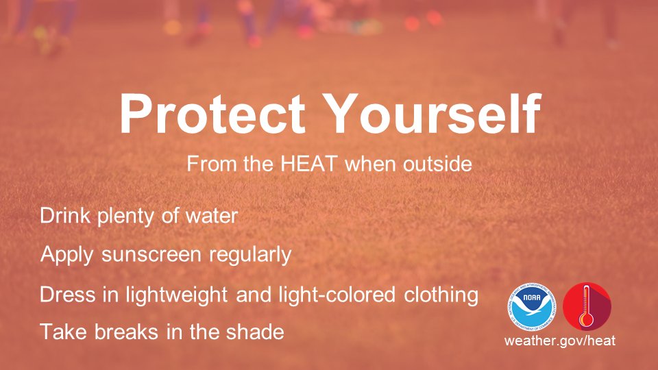 🚨We have the potential to BREAK some temperature records today.... With this in mind, PLEASE continue to practice heat safety. 🥵 #mowx #arwx #tnwx #mswx