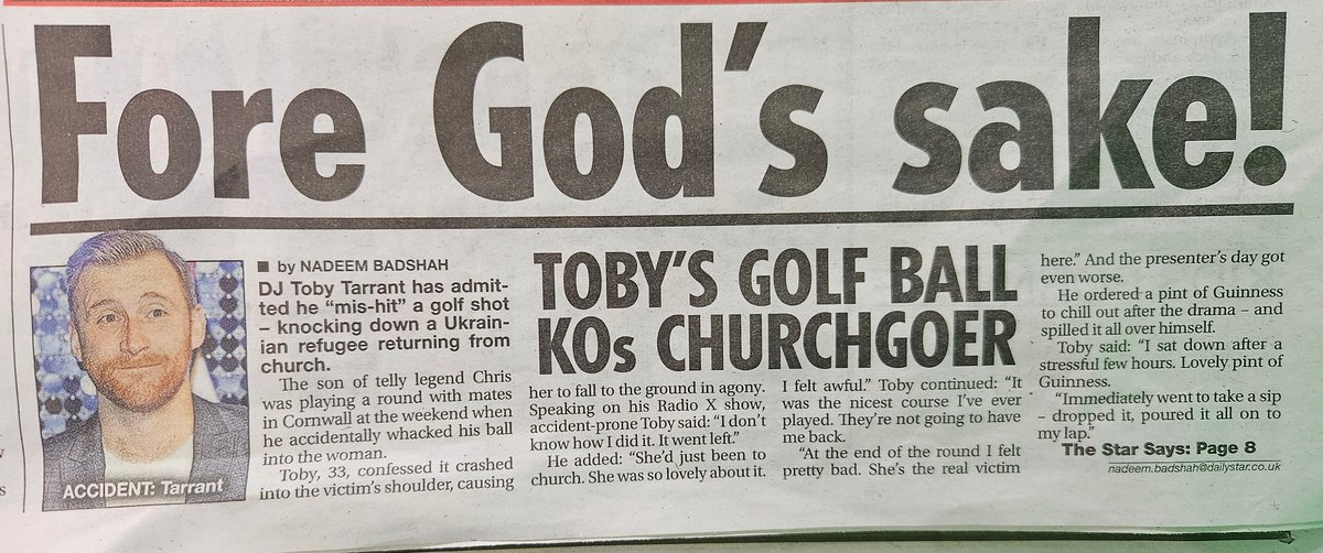 Toby Tarrant tweet media