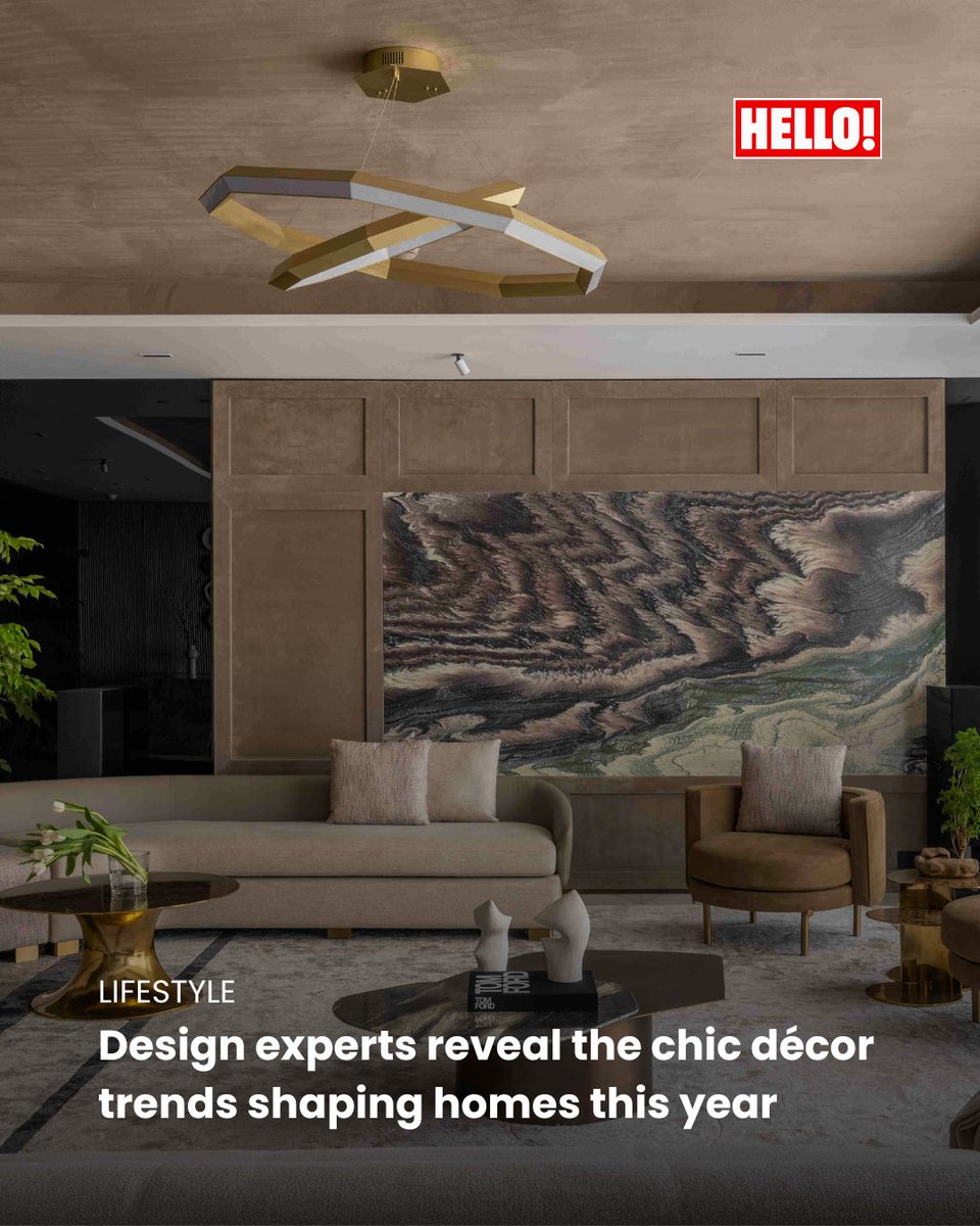 HELLOmagIndia's tweet image. #HELLOIndia talks to 3 #interiordesigners about trends set to dominate living spaces in 2025: hellomagazine.in/lifestyle/stor… #HELLOMagazine