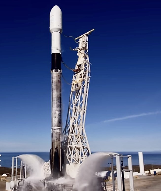 SPACEX has launched another 24 satellites into orbit, for a total o 102 AMZN spacecraft in the last 4 months. A total of 3,200 low Earth orbit satellites are planned.  Bezos dependent on MUSK. A billion Best Wishes on Mars!