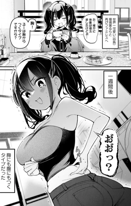 食べても食べても何故か肥る瑠璃葉るらさん(16)
#ばっどがーる 