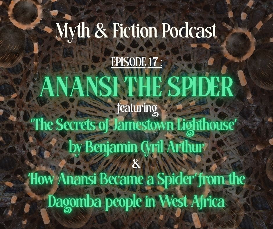 🕷️Anansi the Spider 🕷️
Featuring two short stories that examine the fascinating character of Anansi: 'The Secrets of Jamestown Lighthouse' by Benjamin Cyril Arthur and 'How Anansi Became a Spider' from the Dagomba people in West Africa. 
🔗Listen Here: flametr.com/4oGJJ2v