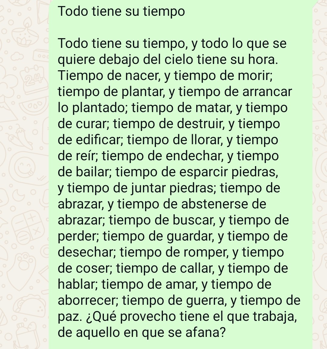 RamonLebronh's tweet photo. @FDLSantos18 Eclesiastes capítulo 3 https://t.co/2PMTmqw77y
