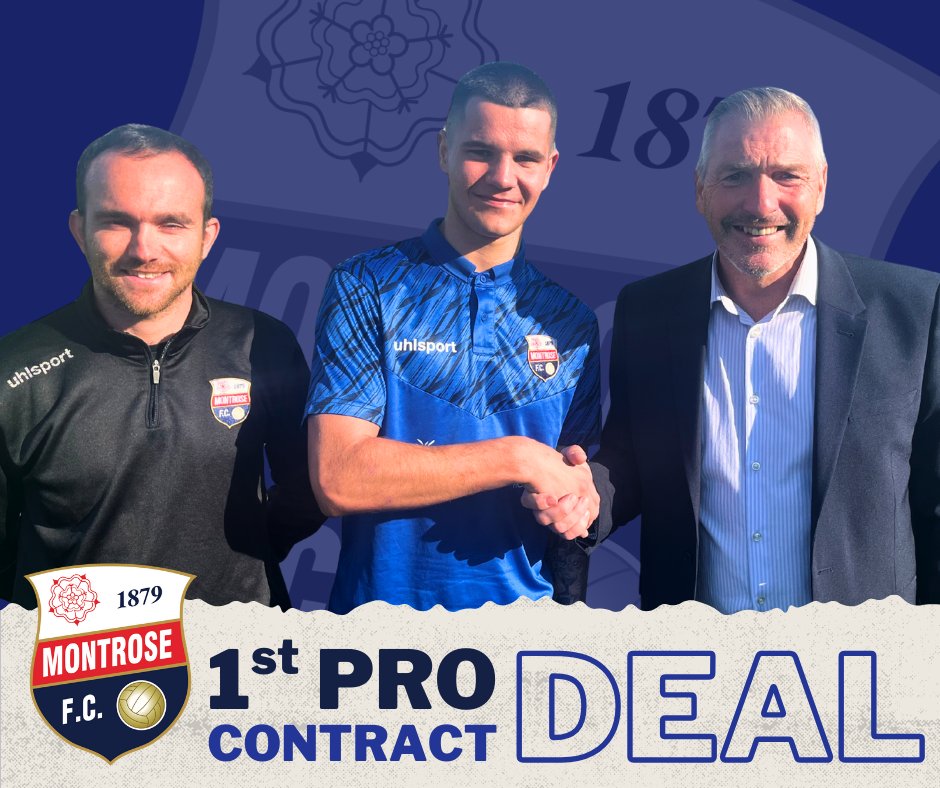 MO OFFER YOUNG HARRY CRAIG FIRST PRO-CONTRACT

Montrose FC have signed up Youth Academy prospect Harry Craig on a 1-year professional contract, following the youngsters impressive showing in the first teams early season fixtures.

A local lad, Craig has been part of the Gable