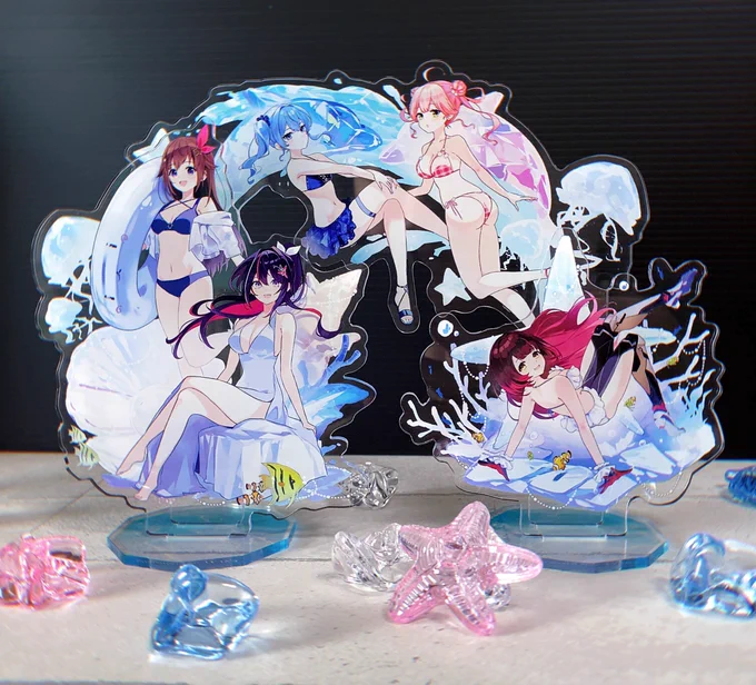 こちら追加分復活してました よろしくお願いします〜 0期生アクリルジオラマ