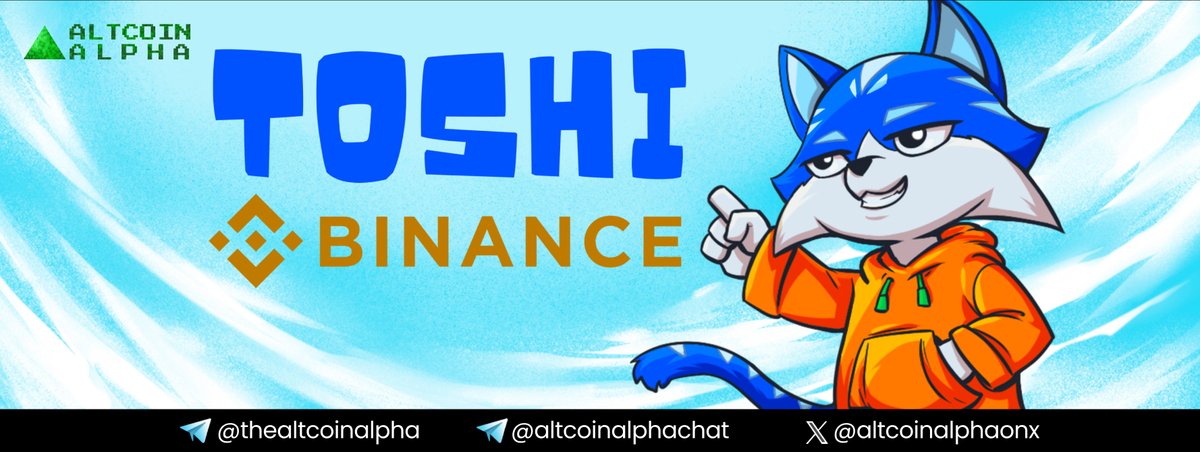 HIT LIKE ♥️ IF YOU WANT @BINANCE TO LIST $TOSHI !