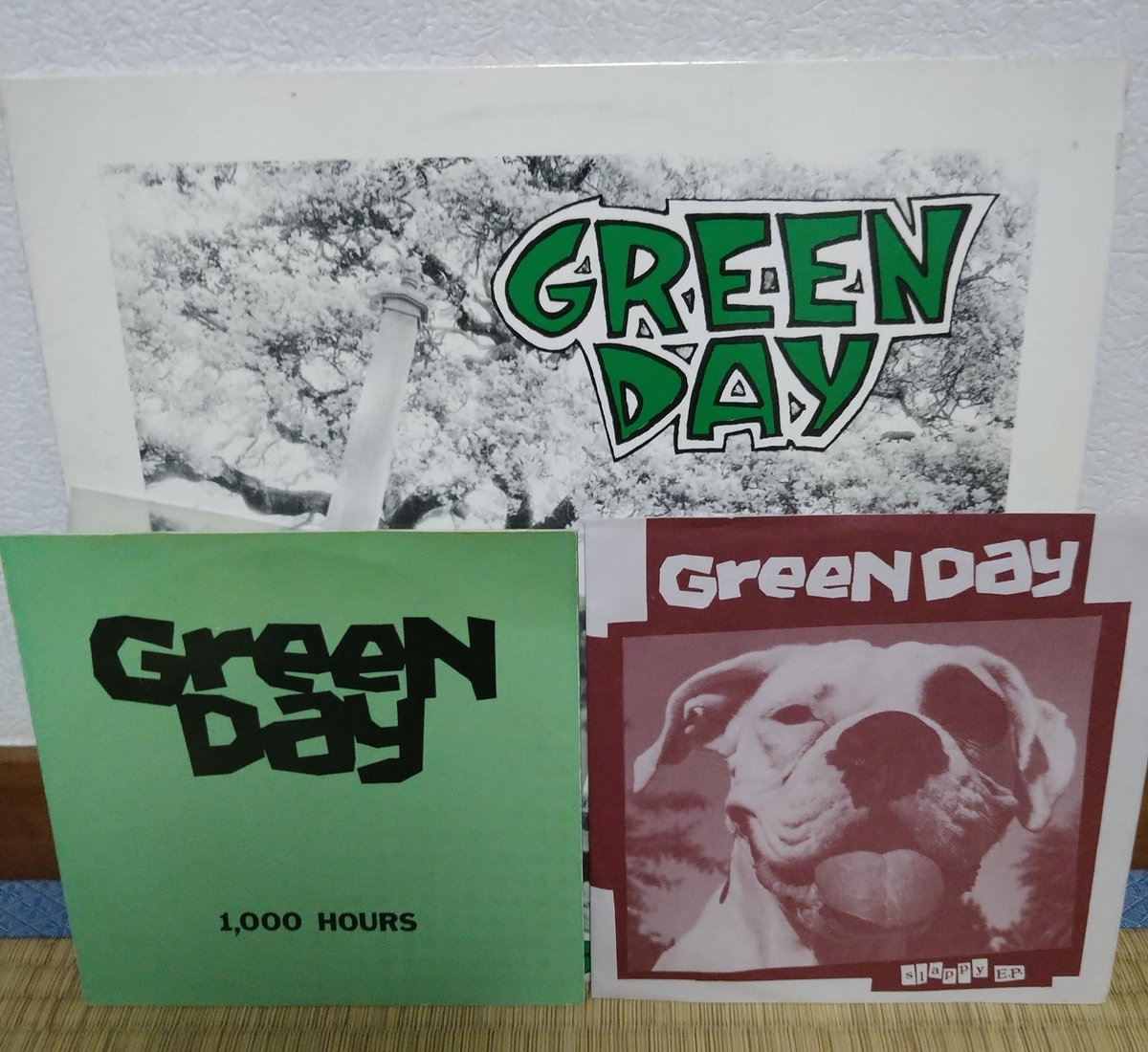 1,000 HOURSとSLAPPYのレコードも本日届きました！
本当にDisk Union様様です。
ありがとうございました❗️
#GreenDay 
#diskunion