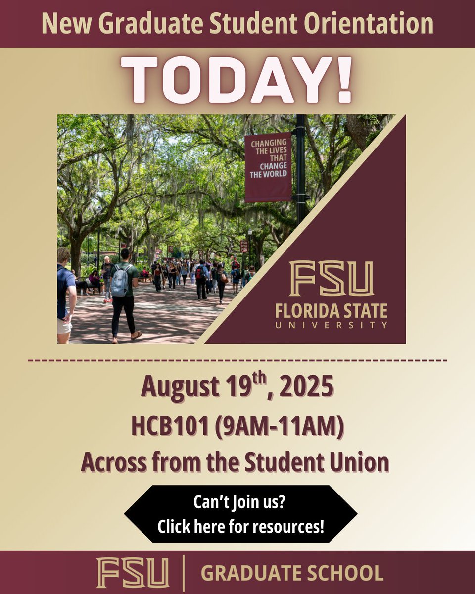 Florida State University Graduate School tweet media